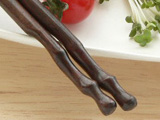 ローズウッド紫檀製の箸＆箸置きセット