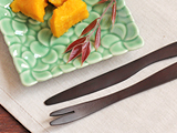 天然木の和菓子フォーク＆ナイフのセット！